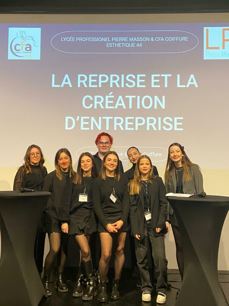 Conférence Création et reprise d'entreprise - LPPC, CFA Coiffure & Esthétique 44